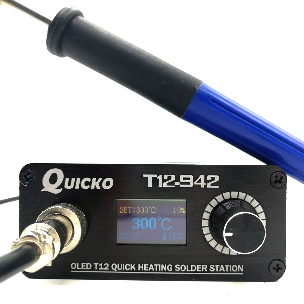 Quicko Mini T12 Stc Oled Digit - Soldering Station T12 Oled recensie en prijs