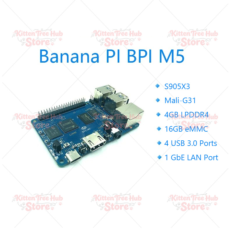 Banana PI BPI M5 Nieuwe genera - Banana Pi Bpi-M5 recensie en prijs