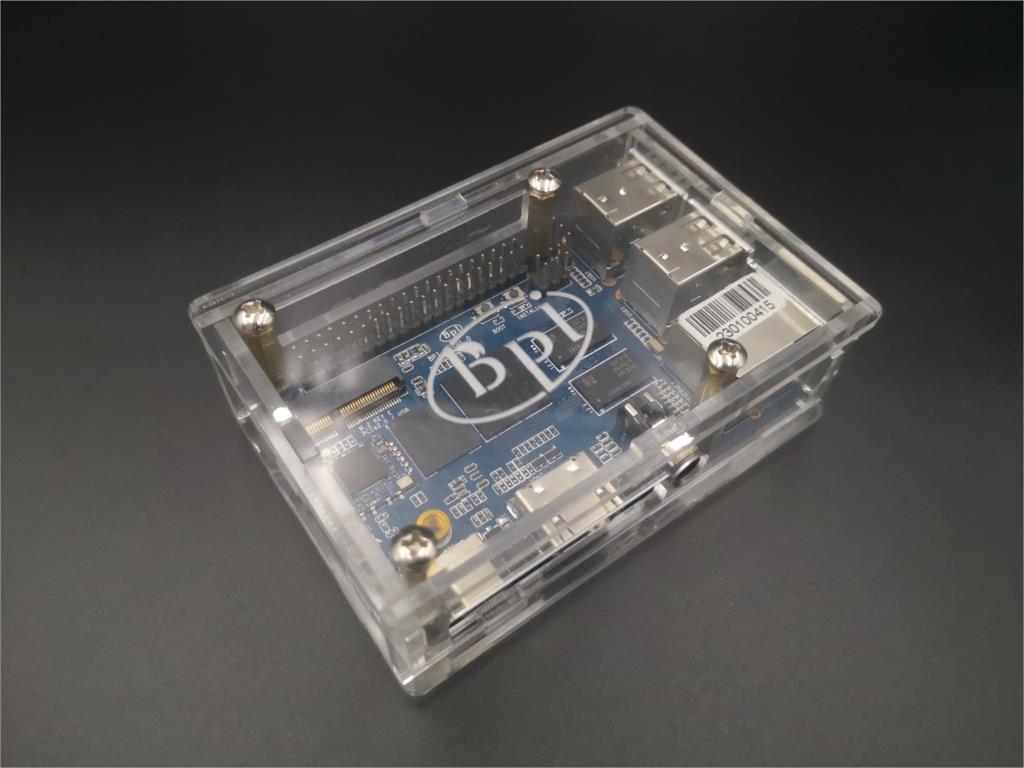 BPI M5 BPI M4 Acrylbehuizing B - Banana Pi Bpi-M5 recensie en prijs